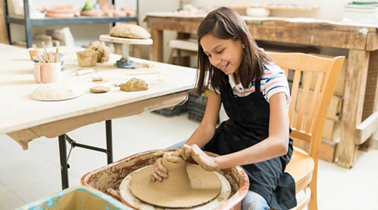 Join the pottery class to make masterpieces with fun